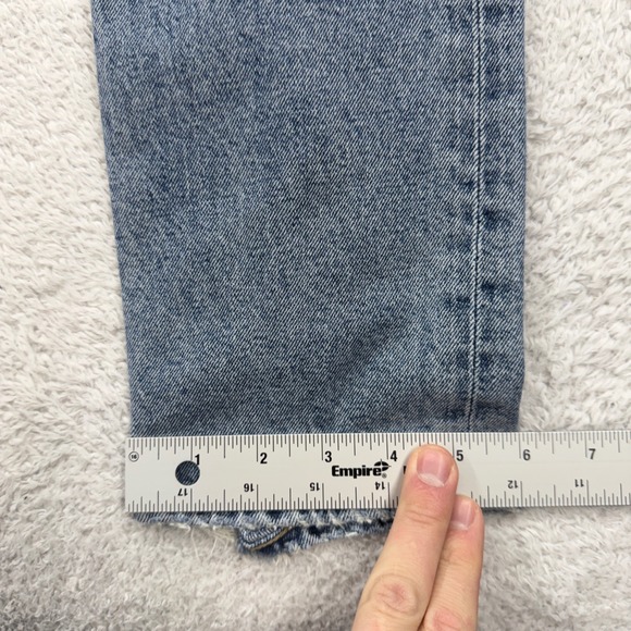 Citizens of Humanity Charlotte High Rise Straight Leg Jeans Blue 25 Distressed - Picture 4 of 10